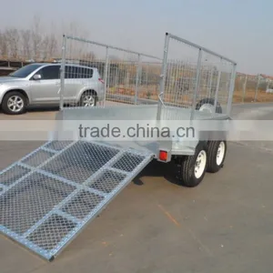 9'x5' Galvanized Tandem Tipper Box Trailers thumbnail-3