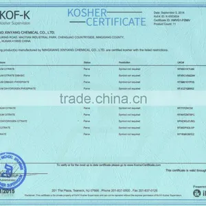 Industry Auxiliarier Diammonium Hydrogen Citrate From China thumbnail-2