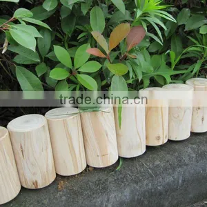 Natural Wood Edging for Garden Decoration thumbnail-1