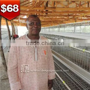 TA NO.1 Design Automatic h Type Design Layer Poultry Cages for Kenya Farms thumbnail-1