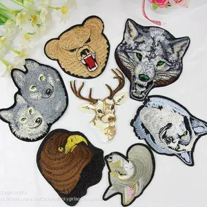 Chinese Supplier Wholesale Iron on Patch Heat Seal Professional Embroidery Patch thumbnail-1