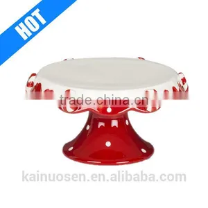 Custom Porcelain Small 5" Cakestand thumbnail-1