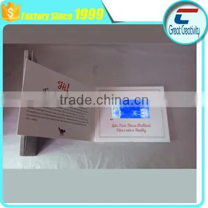 Custom Printing Hot Sex hd Lcd Mp4 Player Video Greeting Card/2.3 Inch Digital Custom Video Greeting Card thumbnail-1