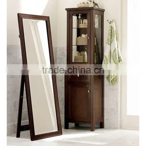 Bathroom Wood Frame Mirror thumbnail-2