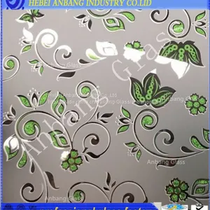Ice Flower Acid Glass, Door Windows Decorative Art Glass thumbnail-5
