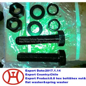 8.8 Hex Bolt&hex Nut&flat Washer&spring Washer thumbnail-1