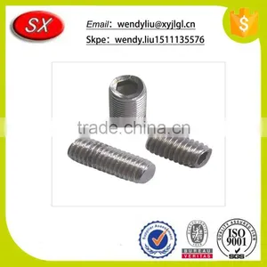 Hexagon Socket Set Screws With Flat Point thumbnail-1