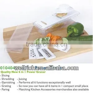 01040404 6 in 1 Power Grater thumbnail-1