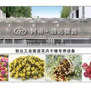 Continuous Type Microwave Dryer and Sterilizer for Flowers thumbnail-1