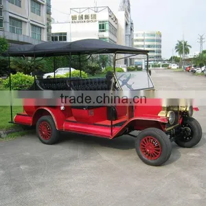 Chinese Supplier AC MOTOR Luxury Sightseeing Car thumbnail-3
