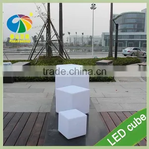 Remote Control LED Lighting Chair PE Plastic Led Funny Bar Stool thumbnail-4