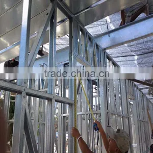 High Rise Galvanized Steel Frame Kit Dormitory Building thumbnail-4