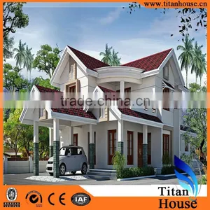 2015 China New Cheap Modern Light Steel Structure Prefabricated House thumbnail-5