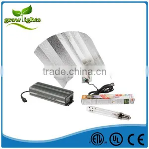 Hydroponic Tent Grow Light Kit Ballast Euro Reflector System HPS 600w thumbnail-1