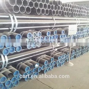 Api 5l X52 Black Paint Carbon Steel Pipe thumbnail-2