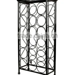 18 High Quality Floor Standing Wine Bottle Display Rack thumbnail-2