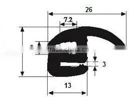 Windshield Rubber Seals Seal thumbnail-2