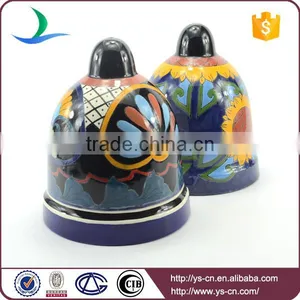 YSfp0006 Unique Bell Shape Decorative Garden Stone Flower Pot for Home thumbnail-1