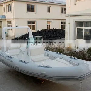 CE Certificated Large Inflatable Rigid Boat thumbnail-5