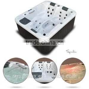 2016 Luxury Whirlpool Massage Bathtub Small Size Spa Tub A310 for 2 to 3 Person thumbnail-1