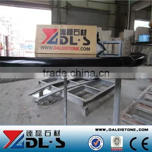 Round Nero Marquina Marble Dining Table Tops thumbnail-4