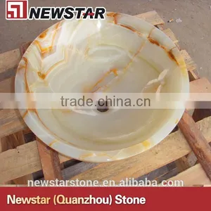 White Onyx Wash Basin thumbnail-1