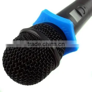 Silicone Mic Microphone Speaker Stand Holder Ring Protector no Roll Drop Damage thumbnail-1