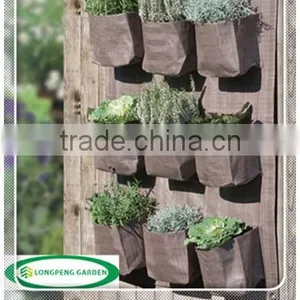 PP Woven Garden Wall Hanging Planter Bag thumbnail-1