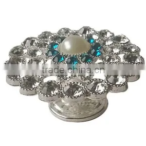 Diamante Bedroom Furniture Handles and Knobs, Mushroom Shaped Knobs thumbnail-1
