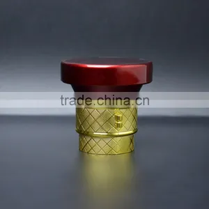 Wine Bottle Aluminum Screw Cap Non Refillable Cap Pilfer Proof Cap thumbnail-1