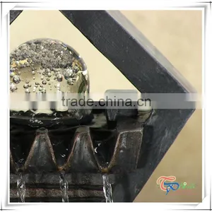 Indoor Resin Water Fountains With LED Light thumbnail-2