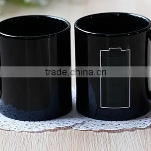 Haonai New Style Hot Sale High Quality Color Change Ceramic Mug thumbnail-1