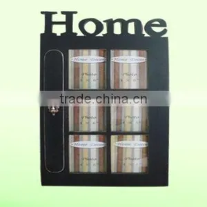 Home 6 Openings Photo Frame With Cutting Words thumbnail-1