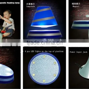 Innovational Magnetic Floating Levitation Table Lamp thumbnail-4