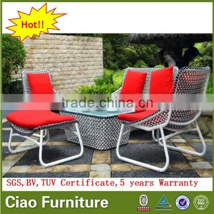 New Design Outdoor Patio Sofa Set Rattan Garden Furniture thumbnail-1