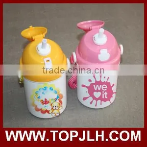 Colorful Promotion Plstic Kids School Water Bottle for Sublimation thumbnail-6