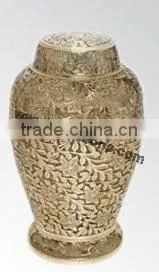 Metal Fancy Urns | 600 Cubic Inch Urn | Budget Urns | Burial Urns for Sale thumbnail-2