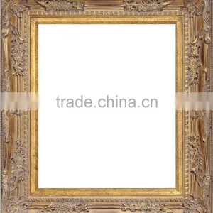 Vintage Baroque Wooden Ornate Picture Frame for Oil Paintings All Sizes/Colors Available thumbnail-2