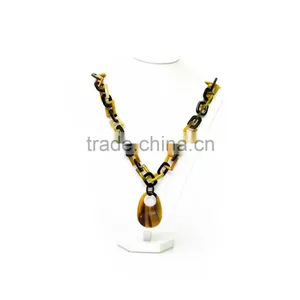 Horn Necklace, Eye-catching Colours and Fashionable Designs 100% Handmade in Vietnam thumbnail-3