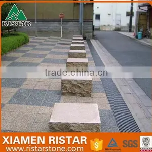 Square Granite Parking Stone Bollard DIS-P013 thumbnail-1