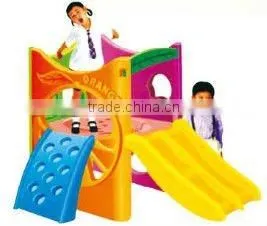 PLASTIC TOY SLIDE MANUFACTURER - CHILDREN BACKYARD GAME EQUIPMENT Role Play Toys (HB-13704) thumbnail-1