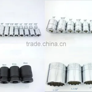 121pcs 1/4,3/8,1/2 Drive Standard Metric Socket Wrench Set thumbnail-5