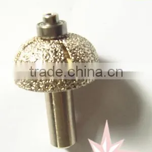Vacuum Brazed Diamond Cnc Router Bits / Vacuum Brazed Diamond Engraving Bits thumbnail-1