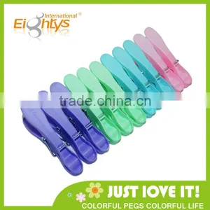 Business Gift Custom Printed Multifunctional Plastic Clothes Peg thumbnail-2