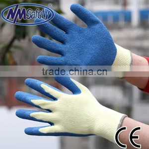 NMSAFETY 10 Gauge Cheapest Latex Hand Gloves Hot Sale Latex Safety Gloves thumbnail-1