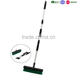 Long Handle Floor Cleaning Dust Brush, Water Flow Garden Cleaning Broom thumbnail-1