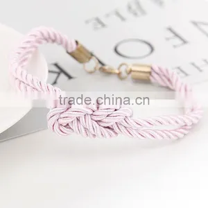 Handmade Infinity Knot Bracelet Nautical Bracelet Rope Bracelet thumbnail-2