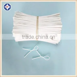 Bag Closure Used Precut Colorful Plastic Coated Iron Wire Twist Tie thumbnail-5