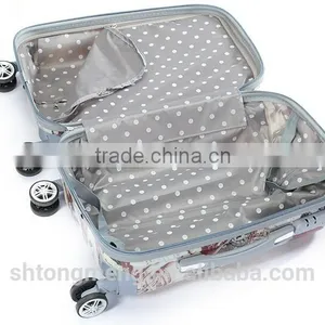 PC Printed Travel Trolley Luggage Set Suitcase Set thumbnail-6