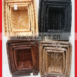 Handmade Traditional Willow Basket thumbnail-5